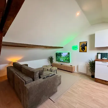 شقة Le Jungle Loft, Lit King Size, Baby-foot & Design *